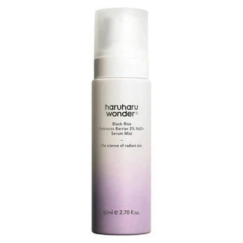 Увлажняющая сыворотка-мист с пробиотиками и NAD+ Haruharu Wonder Black Rice Probiotics Barrier NAD+ Serum Mist 80 мл