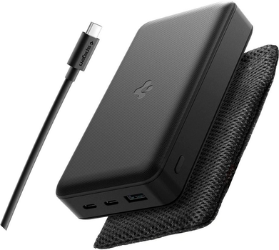 Powerbank Spigen Essential EA3020 20000 mAh 30W Black (8800283302653)
