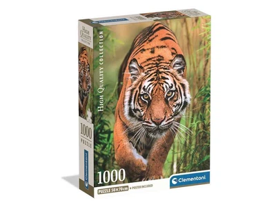 Пазли Clementoni 1000ел. "Колекція високої якості" Тигр
