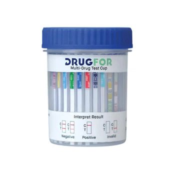 Экспресс-тест в виде чашки для выявления 14 наркотиков в моче DRUGFOR
