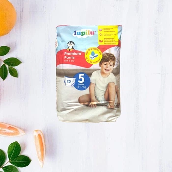 Підгузки-трусики Lupilu Premium soft & dry 5 12-17кг 20шт