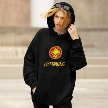 Худі флісовий The Offspring (Classic Logo) L чорний