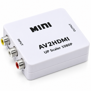 Перехідник RCA (тюльпан) у HDMI av2hdmi upscaler 77278