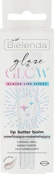 Balsam do ust Bielenda Glaze and Glow nawilżająco-rozświetlający White Pearl 10 g (5902169063795)
