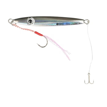 Пилькер Golden Catch SEA DART 201 15g с поводком и тройником для ловли саргана, ставриды, луфаря, жереха, судака