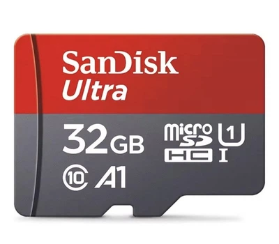 Картка пам'яті MicroSD 32GB SanDisk Ultra Class 10 UHS-I до 120 MB/s без адаптера