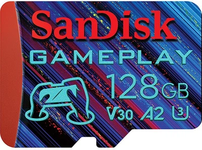 Карта пам'яті SANDISK microSDXC 128GB Class 10 UHS-I U3 V30 A2