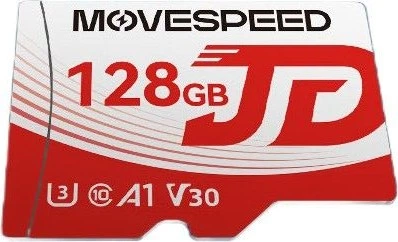 Карта пам'яті MOVE SPEED JOY microSDXC 128GB Class 10 UHS-I U3 V30 A1