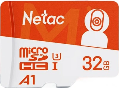 Карта пам'яті Netac microSDHC 32GB Class 10 UHS-I U3 V30 A1