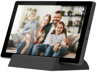 Цифрова фоторамка Kruger&Matz FRAMEO KM1104 Wi-Fi 10.1″ з вбудованим акумулятором (5901890129749)