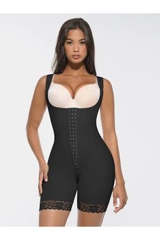 Черный женский корректирующий комбинезон Shape Sculpt с высокой компрессией и открытой зоной груди — German Volf German Volf WSHb52073-BK01 L 1361185