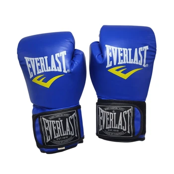 Боксерские перчатки спортивные Everlast 8 унций (8 oz) синие