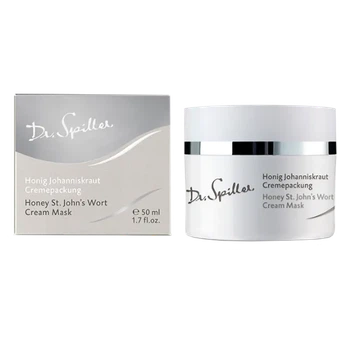 Dr. Spiller Honey St. John’s Wort Cream Mask успокаивающая крем-маска с маслом зверобоя, 50 мл