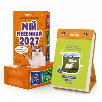 Календарь с предсказаниями «Мой меееемный 2027»