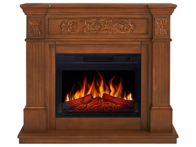 Каминокомплект ArtiFlame Toscana с эффектом пламени, обогревом и звуком горения огня Дуб