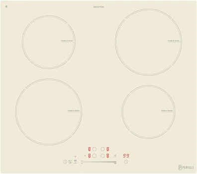 Варочная поверхность индукционная Perfelli FITTO 6041 BEIGE