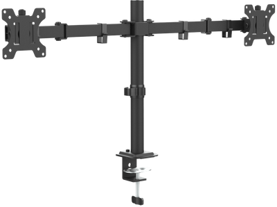 Uchwyt do dwóch monitorów Cabletech UDT01-C024 13"- 32" Czarny (UCH0220)