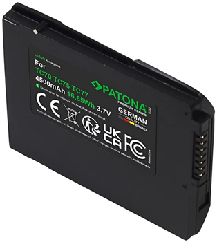 Bateria PATONA Premium do Zebra TC70 BTRY-TC7X-46MPP-01 (4055655251662)