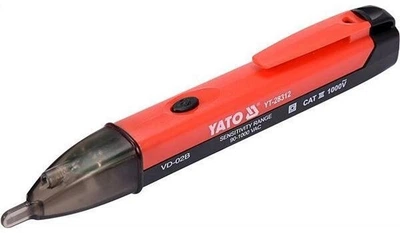 Індикатор напруги мережі YATO контрольний, 90-1000 В, плоский шліц SL4.5 мм (5906083042621)
