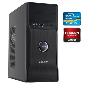 ПК Б-класс GameMax ET-205-NP Tower / Intel Core i5-4570 (4 ядра по 3.2 - 3.6 GHz) / 8 GB DDR3 / 240 GB SSD / AMD Radeon HD 6670, 1 GB GDDR5, 128-bit / 400W б/у