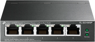 Switch TP-LINK TL-SG1005P V2 (1210002616607)