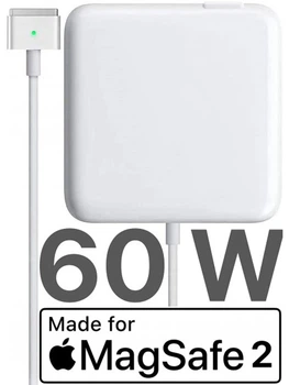 Блок Питание для MacBook 60W DXtech Зарядка для MagSafe 2 Зарядка для ноутбука White