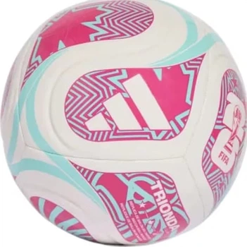 М'яч футбольний Adidas WORLD CUP 26 CLUB TRIONDA білий, рожевий 5 (JD8054)