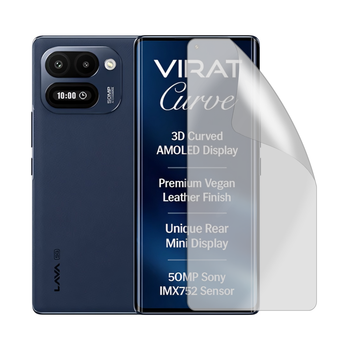 Захисна гідрогелева плівка KitCut Privacy на LAVA Virat Curve на екран (матова)