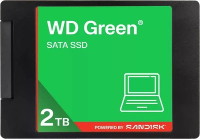 SSD диск SANDISK 2TB 2.5" 7mm SATA III SLC/TLC Green (WDS200T5G0A-00CPT0)