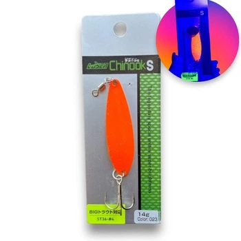 Блесна CHINOOK 10g - колебалка на щуку, окуня(Fishing )(8108-23)