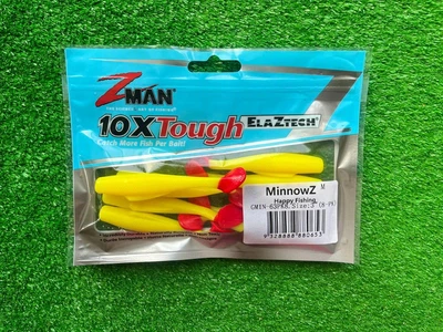 Плавающая Силиконовая приманка Z-Man Minnowz 3.0" 75mm (8 шт в уп)(9115-10)