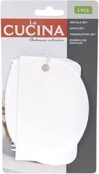 Zestaw do dekorowania tortów La Cucina 3 szt (8718158139801)