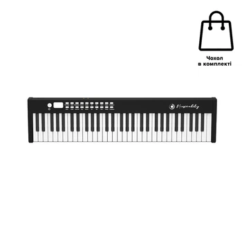 Цифрове піаніно (в комплекті з чохлом) Musicality RP61-BK _RealPiano