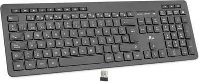 Клавіатура та миша Rii RK106 Pack 1600DPI 2.4G бездротова