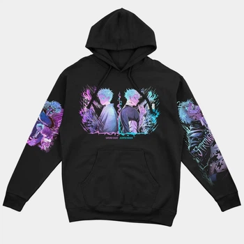 Худи Jujutsu Kaisen Сатору Годжо Черный 3XL (kr4-427-black-3XL)