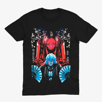 Футболка Bleach Урахара и Бенихиме Черный M (kr4-328-black-M)