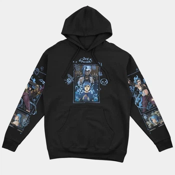 Худи Arcane Джинкс (Паудер) Черный 3XL (kr4-415-black-3XL)