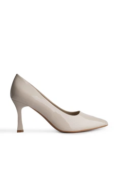 Туфлі на підборах жіночі Meideli 6264/Beige/Polish/L8337-9/B 37 Бежевий