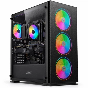 Комп’ютер персональний 2E Rational AMD R5-7500F, 32Gb, F1TB, NVD5070-12, B650, G3301N, 750W, FreeDos (2E-13252)