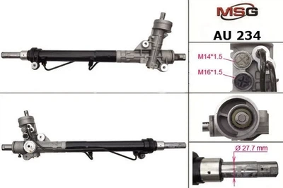Рульова рейка з ГПК нова AUDI A4 (8E2, B6) 00-04,A4 Avant (8E5, B6) 01-04,A4 кабрио (8H7, B6, 8HE, B7) 02 MSG AU234 Audi A4 8E1422054EX, 8E1422054E, 8E1422052P