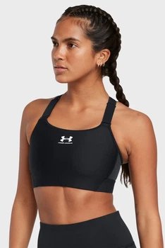 Жіночий чорний топ UA HG Armour High Under Armour XL 1379195-002