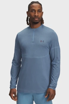 Чоловіча синя спортивна кофта Vanish Elite Seamless 1/4 Zp Under Armour M 1382798-418