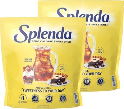 Набір цукрозамінників (сукралоза) Splenda 2 пачки по 357,5 г (715 г)