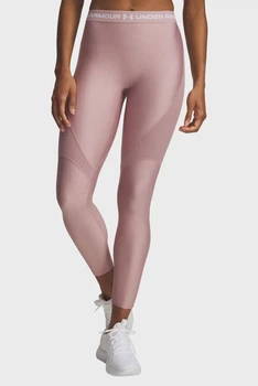 Женские пудровые тайтсы UA HG Rib Legging Under Armour LG 6003983-673