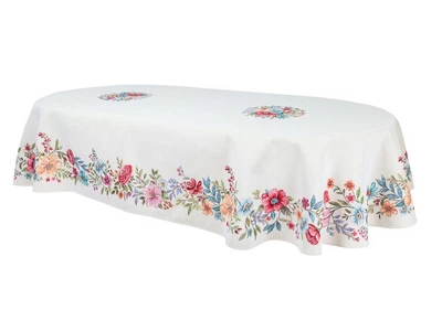 Скатертина гобеленова овальна RUNNER1413NA OVAL-260 Limaso 160х260 см 000363815