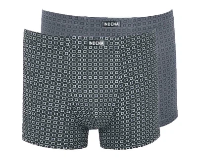 Комплект мужских трусов-шорт из 2 ед Indena 81407-4 3XL