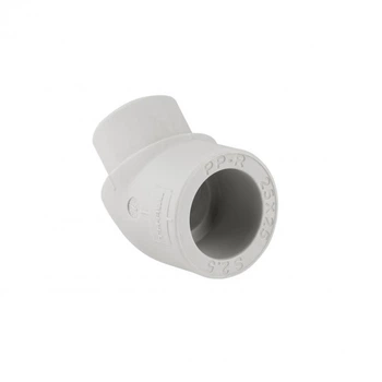 Уголок PPR Thermo Alliance 25 мм 45° для водопровода серый (SD00029394)