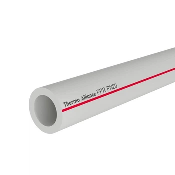 Труба PPR Thermo Alliance для водопостачання, 25 мм, сіра (SD00023064)