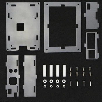 Корпус для Микро ПК Raspberry Pi для PI4 прозорий (Acrylic, for 3.5 inch LCD)