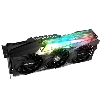 Видеокарта Inno3D RTX 3080 10Gb Ichill X3 (M30803-206X1880Va37) (GDDR6X, 320 bit, PCI-E v4.0 x16) Б/у